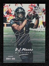 2018 Panini Luminance Draft Day Signatures Silver DJ Moore #RI-DM Auto 0d44