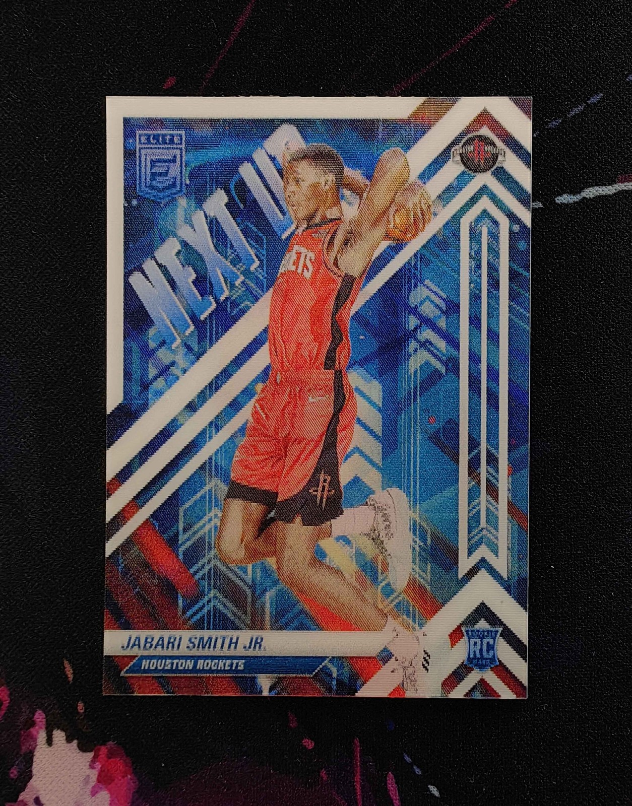 Jabari Smith Jr. 2022-23 Panini Donruss Elite Next Up Hologram Case Hit SP RC!