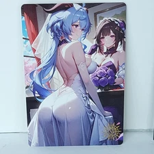 Gan Yu Herta SSP  Waifu Card Anime Wall Art Oversized Board A5