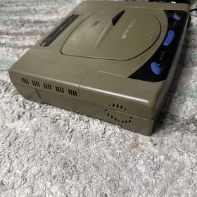 Sega Saturn HST-3200 3210 Gray Console Japanese System set tested working