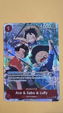 Ace & Sabo & Luffy (Alternate Art) OP13-007 Carrying on His Will Foil
