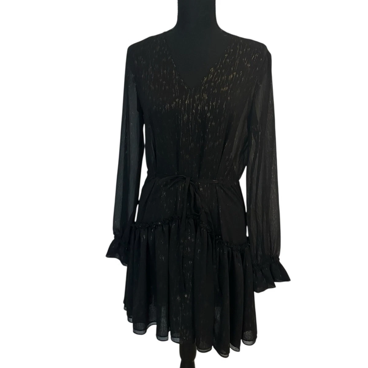 long sleeve tie dye maxi dress SALE 40% OFF - Nomia