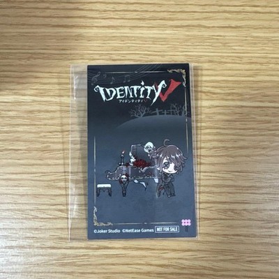 Identity V Halloween Concert Venue Limited Bonus Card Prisoner