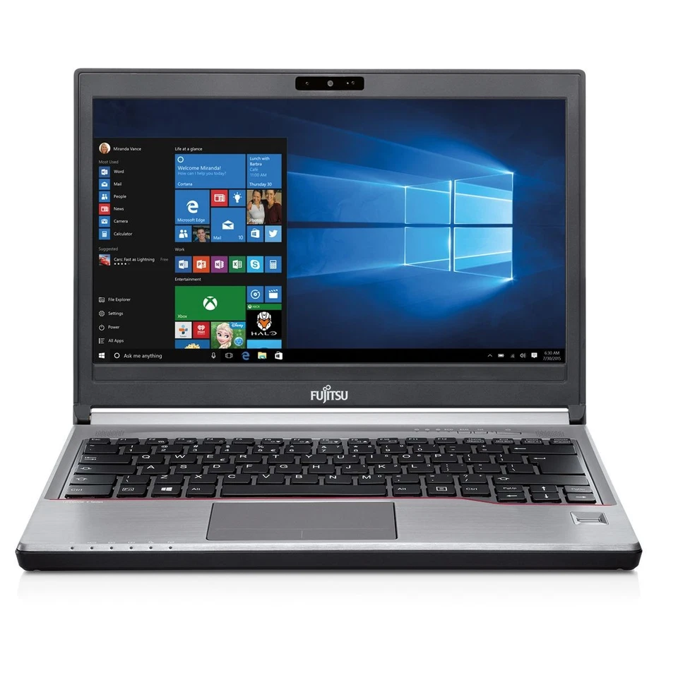 Fujitsu Lifebook E736 13.3 Zoll i5-6300U DE B-Ware Win11 Webcam - Bild 2 von 4