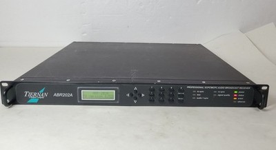 Tiernan ABR202A Professional SCPC/MCPC Audio Broadcast Receiver