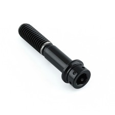 Stainless Steel Front Axle Pinch Bolt Kit Flanged Socket Cap Race Spec Black