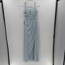 Azazie Women's Bridesmaid Millie Dress - Mist - A0 - New with tags