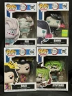 Funko Pop Demon Slayer Lot Enmu Rui Daki Gyutaro + Con Exclusive W/ Protectors