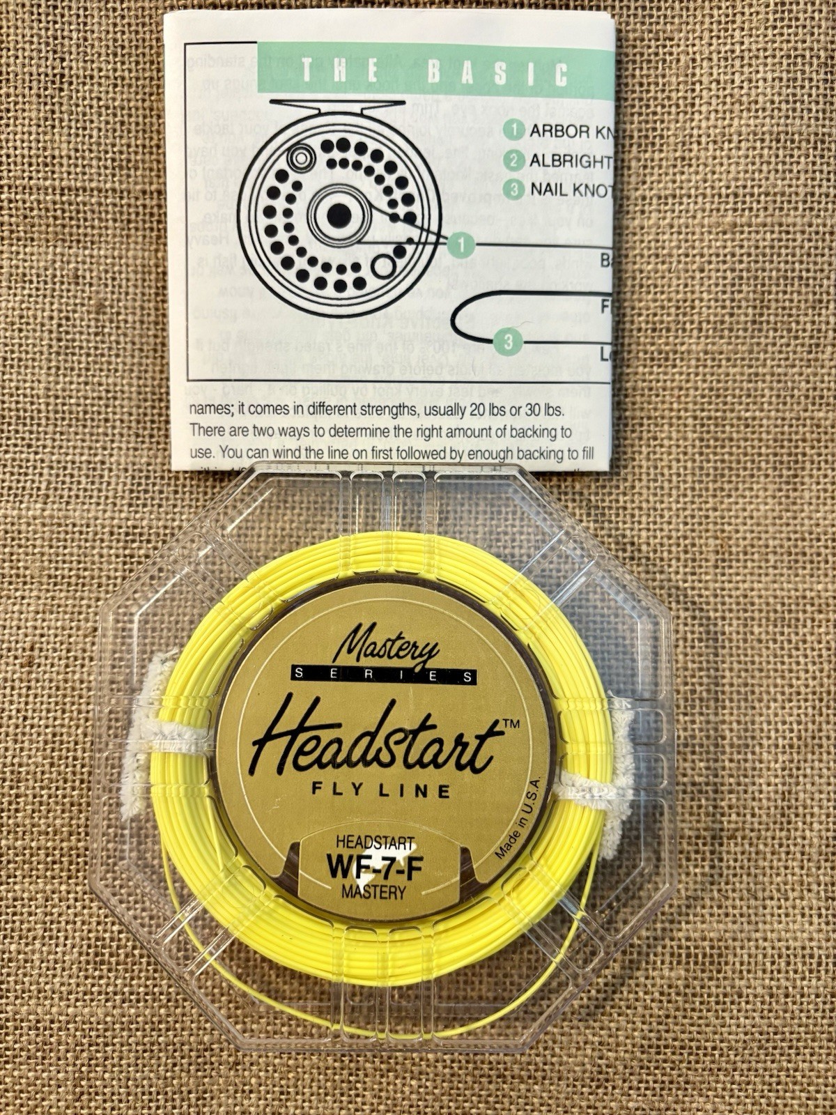 Scientific Anglers Mastery Series Headstart Fly LIne WF-7-F