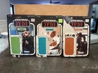 Vintage 1983 Kenner Star Wars Cardbacks Rebel Commando Ree-Yees & Admiral Ackbar