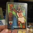 SkyBox 1997-98 Z-Force Michael Jordan Chicago Bulls #23 Basketball Card