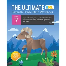 IXL the Ultimate 7Th Grade Math Workbook, Middle School Books for Kids Ages 12-1