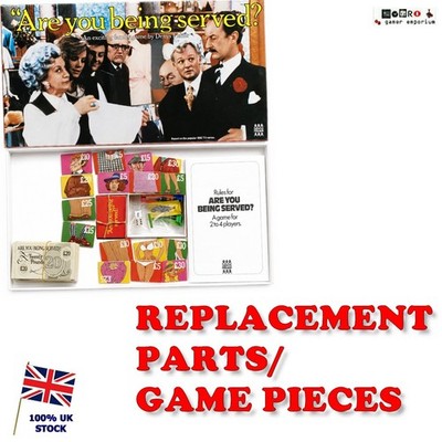 Denys Fisher Are You Being Served Brettspiel 70er Jahre Ersatzteile