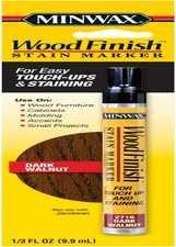 63487000 Wood Finish Stain Marker for Touch Ups, Dark Walnut, .33 Fl Oz
