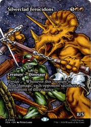 Silverclad Ferocidons (Borderless) #9 Teenage Mutant Ninja Turtles: Source Material