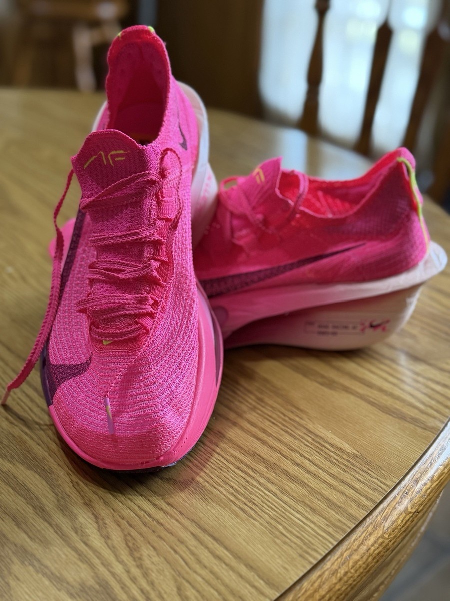 Nike Alphafly 3 Women's Pink Running Shoes, Lightweight Flyplate +