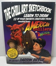 American Michigan Chillers Art Sketchbook Darrin Brege Signed