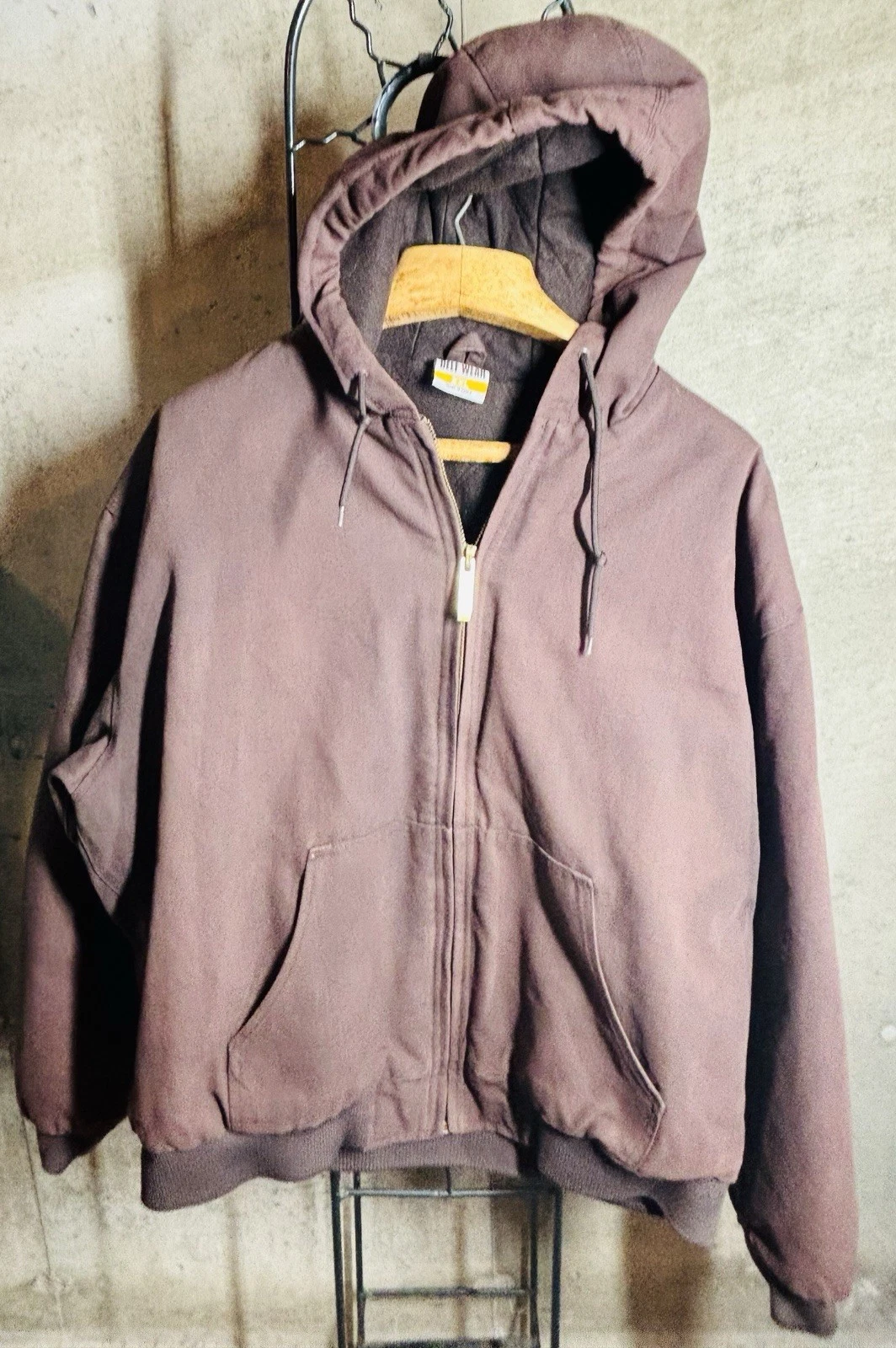 Vintage K&S Sportswear Delf Wear Insulated Canvas Work Jacket Men’s Size XXL