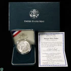 1997 San Francisco Vault Sale - 1885-O Morgan Silver Dollar Brilliant White