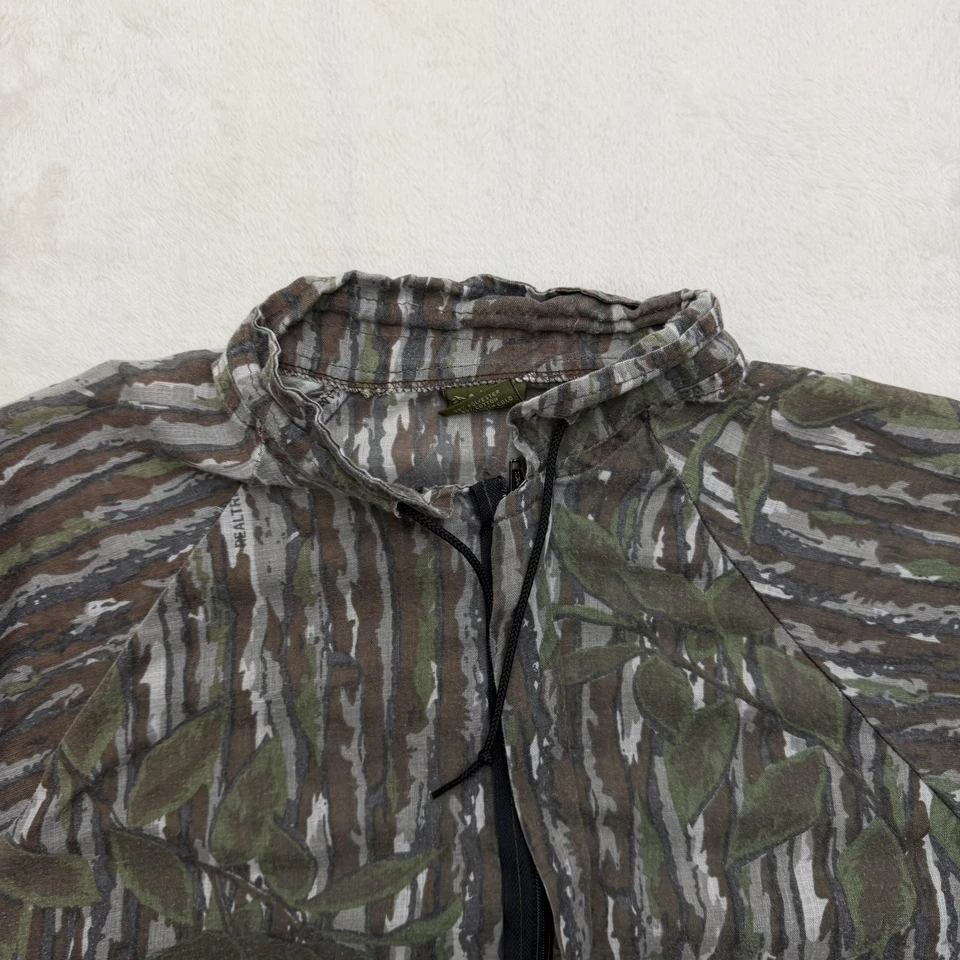 Spartan Realtree Jacket Mens XL Brown Camo Hunting Lightweight Made USA - Image 2 of 4