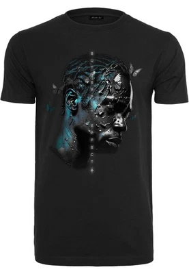 Mister Tee Butterfly Effect Tee T-Shirt Pour Hommes En Coton Jersey Noir - Photo 1/2
