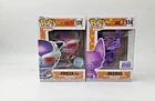 Funko Pop! Dragon Ball Beerus #514 2020 FS Frieza #1370 SE Set of 2 Flaw W/PP