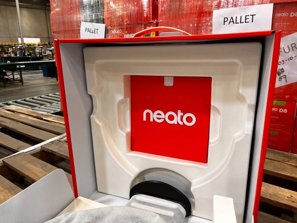 Robô Neato D8 controles a vácuo cabelo de animais de estimação-2 por US$ 199! Black Friday Deal 2 peças - Imagem 4 de 4