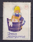 u5051/ Denmark Poster Stamp Label # IRMA Girl Washing