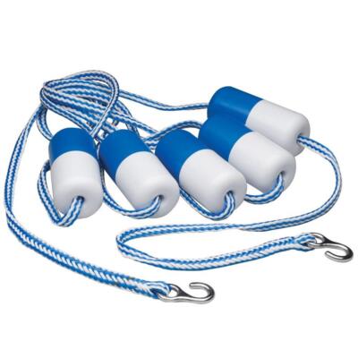 Swimming Pool 20' Safety Divider Rope & Float Kit For Inground Pools | eBay