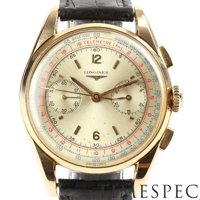Longines Chronograph Vintage. 37mm. Cal 
