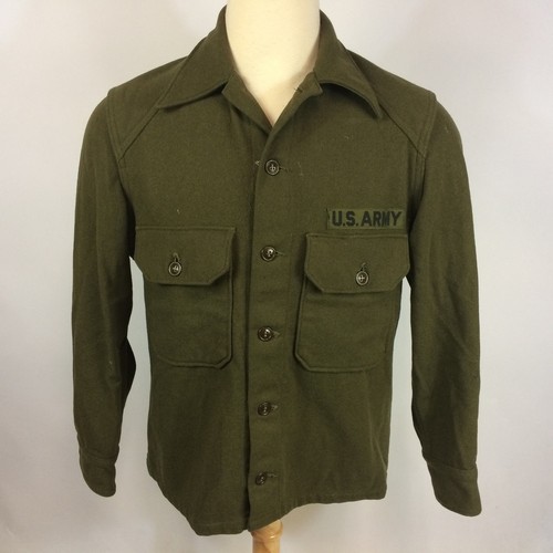 Vintage 1950s Korean War Wool Military 