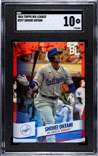 2024 Topps Big League - Super Rare Red Foil #297 Shohei Ohtani