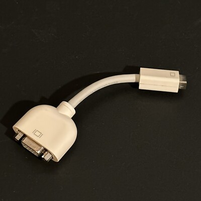 Genuine Apple Mini-DVI to VGA Adapter M9320G/A - Main Image
