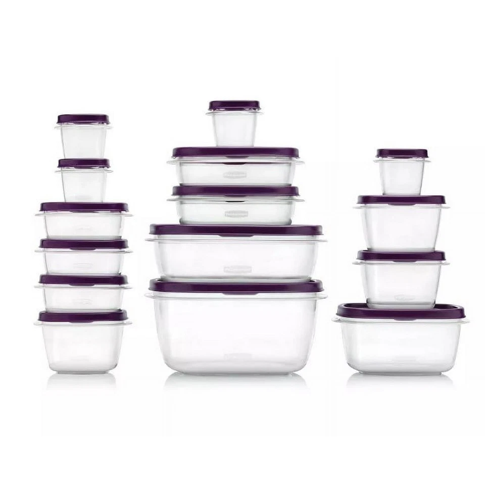 Rubbermaid 30pc Food Storage Containers Easy Find Lids Amethyst : FREE SHIPPING - Image 2 of 2
