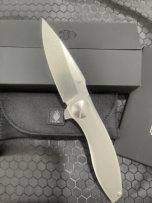 Kizer Knives - SLT - Titanium Scales w/ a S35VN Blade.  