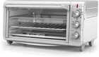 BLACK+DECKER 8-Slice Crisp 'N Bake Air Fry Toaster Oven, 5 Cook Functions, 60Min