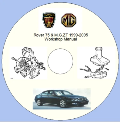 Rover 75 & MG ZT 1999-2005 Manuale di servizio officina di fabbrica