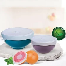 NEW-PACK OF 3- Unilids By Copper Chef 9", 7", 4"