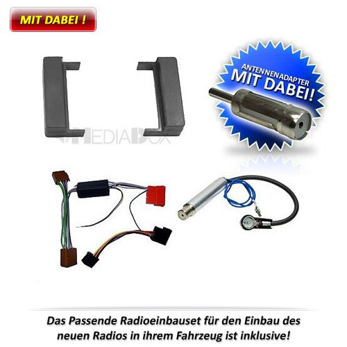 JVC KD-X482DBT Auto Radioset für AUDI TT 8N - 02/1999-12/2005 - Bild 2 von 5