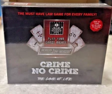 Crime No Crime Law Game of Life | Brand New!