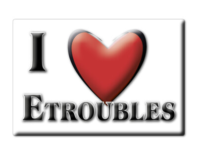 Etroubles Magnet (AO) - Valle D'Aosta Fridge Magnet Souvenir Italy Gift