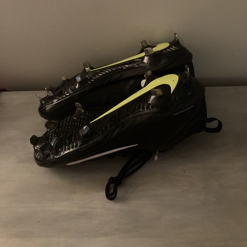 Nike Lunar Vapor Ultrafly Pro 852696-010 Mens 7 1/2 Black Metal Baseball Cleats - Picture 5 of 7