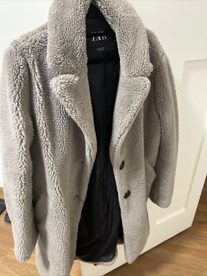Teddy Mantel Zara Pelz Mantel Teddy Coat Zara Mantel Aus Kunstfell
