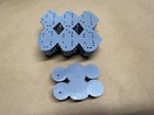 SMOOTHIE SPIKED LUG NUTS 1/25 Scale 3d Printed Resin 1 TON Dually WHEELS & Tires — photo 7