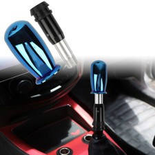 Universal Aluminum Bullet Burnt Blue Automatic Car Gear Shift Knob Shifter Universal Aluminum Bullet Burnt Blue Automatic Car Gear Shift Knob Shifter