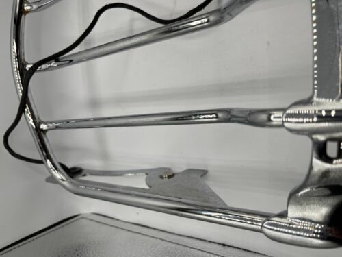 Genuine Harley Davidson Detachable Chrome LED Luggage Rack 2012 Street Glide - Picture 3 of 9