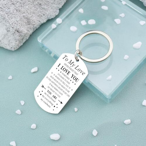 Couple Gifts Romantic Keychain Gifts For Girlfriend Valentines Gifts For Her - Zdjęcie 4 z 7