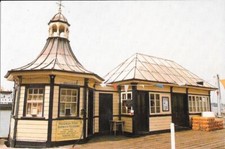 Postcard Harwich, Half Penny Pier