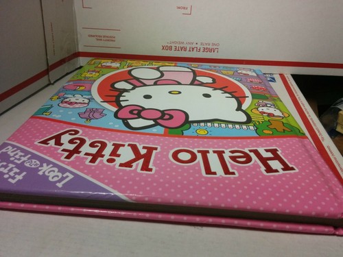 2013 Sanrio Hello Kitty & Friends Little First Look And Find Book Kids Toddlers - Picture 7 of 9
