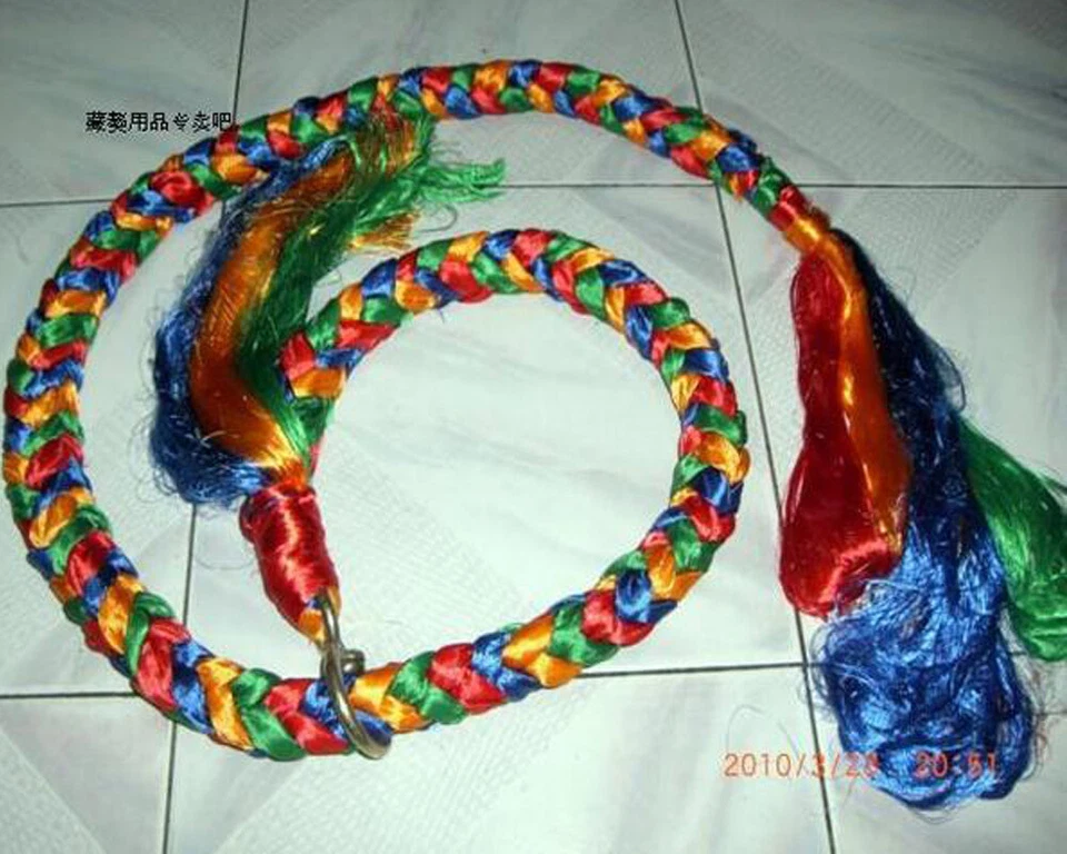 Tibetan Mastiff Auspicious Rope Leash Handmade Pet Training Collar Big Dog Chain - Image 4 of 4